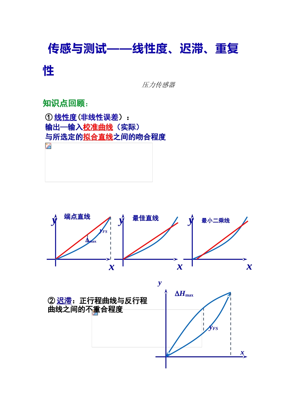线性度、迟滞、重复性matlab计算_第1页