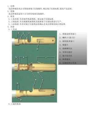 线束端子压接规范 B 20251212