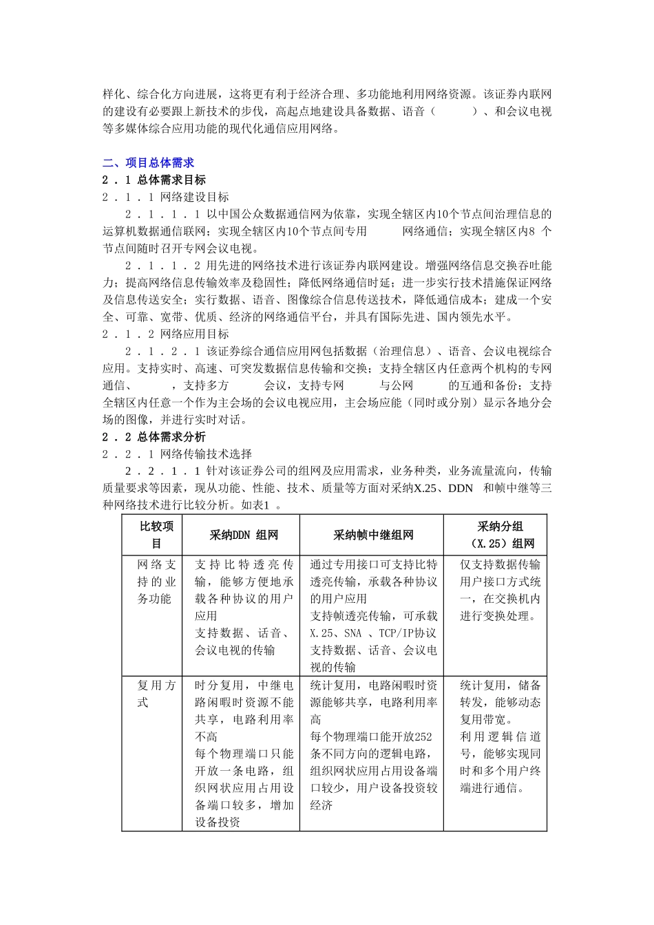 综合通信应用网建设方案_第2页