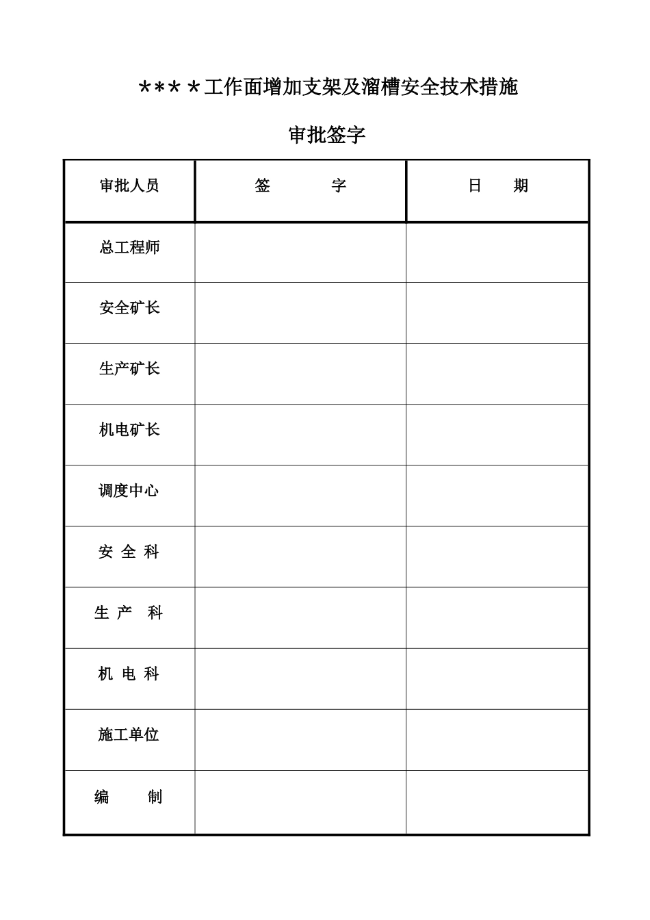 综采工作面增加支架安全技术措施_第2页
