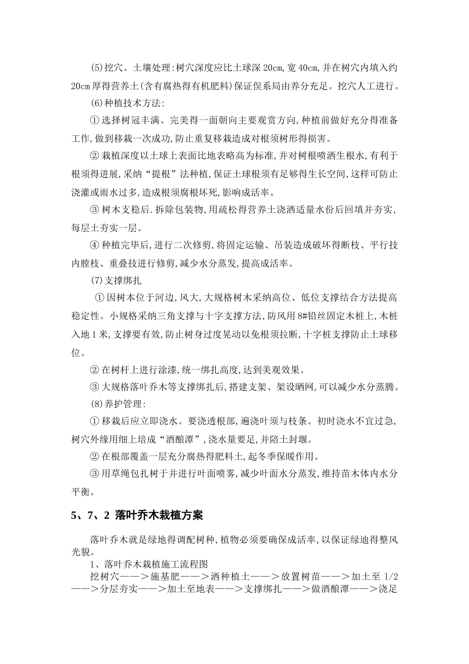 绿化工程施工工艺_第2页