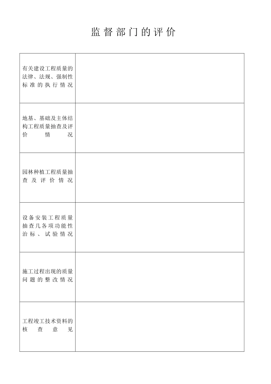 绿化工程质量监督报告格式_第3页