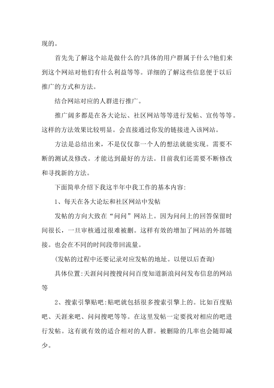 网站推广年终总结_第2页