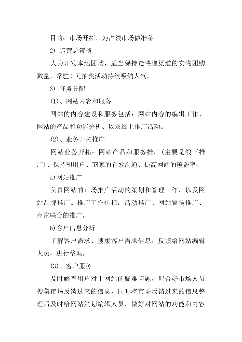 网站运营计划书模板_第3页