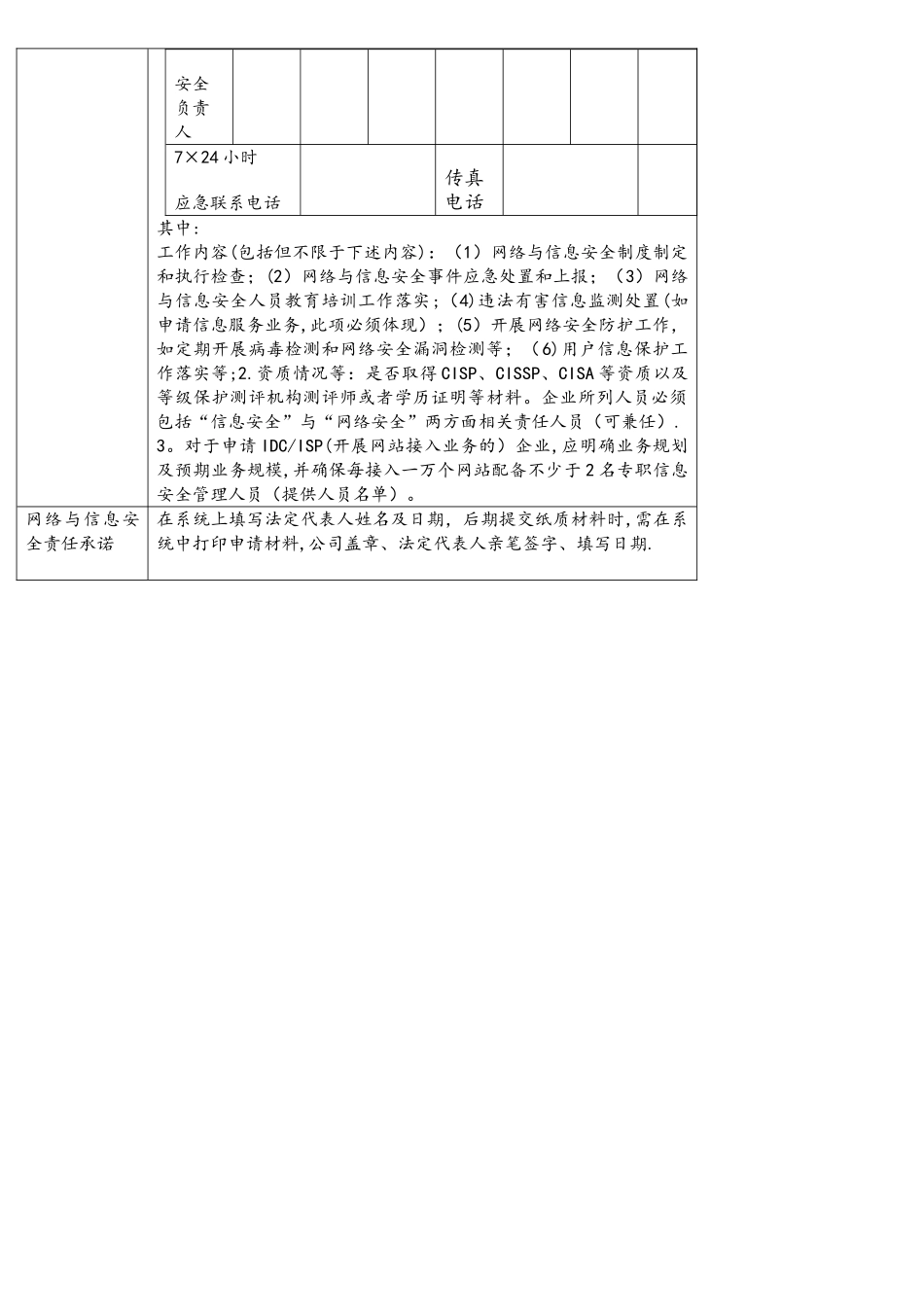 网络与信息安全管理组织机构设置及工作职责_第2页
