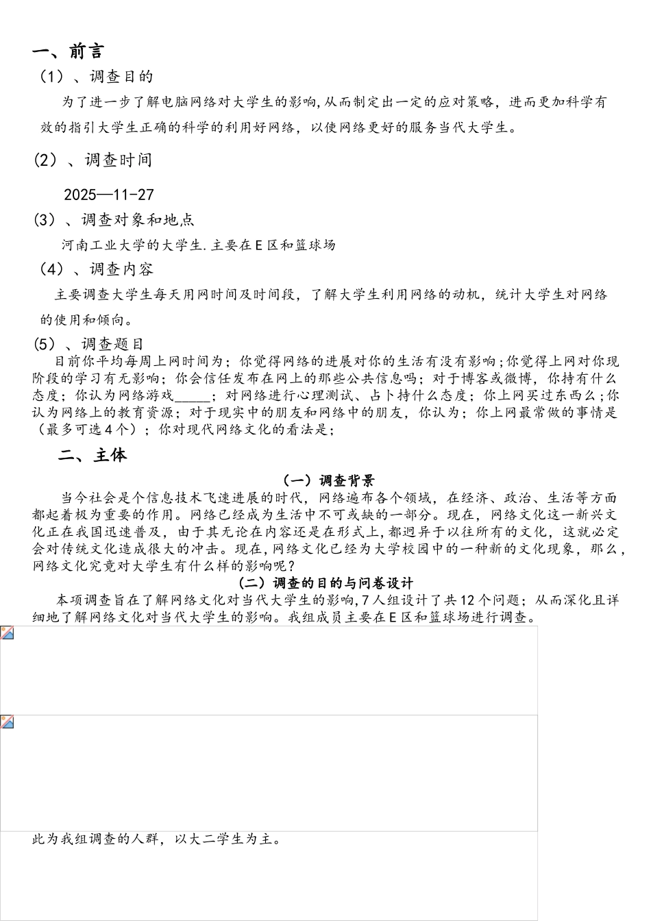 网络文化对大学生的影响调查报告_第2页