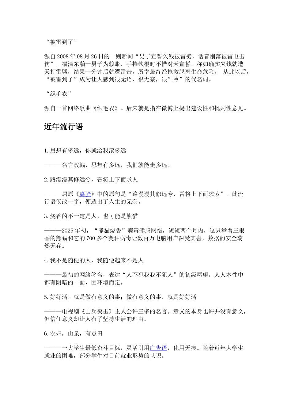 网络流行语主要特点_第3页