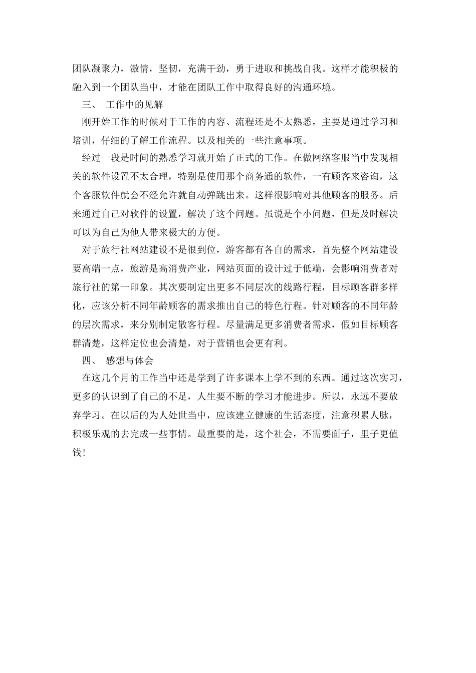 网络营销顶岗实习报告总结_第2页