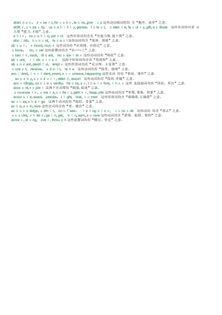 考研英语同义词近义词精华汇总
