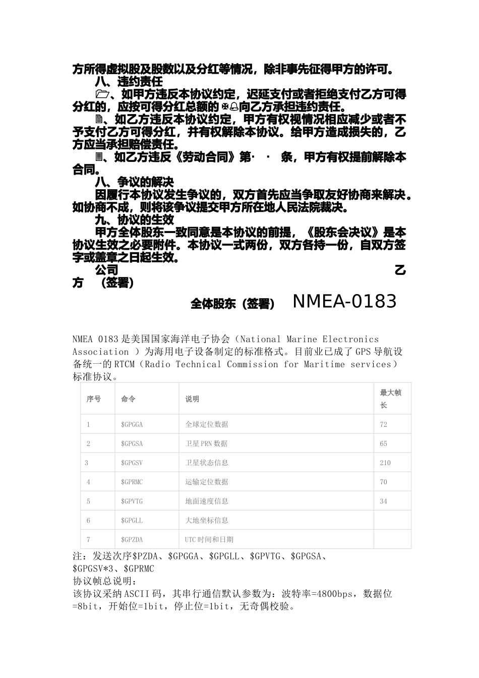 股权激励协议书_第3页