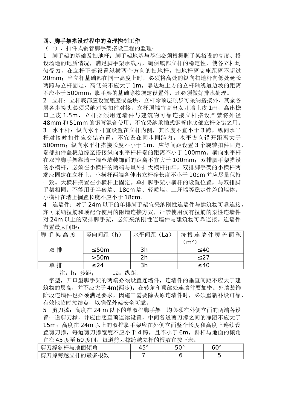脚手架及模板工程监理实施细则_第3页