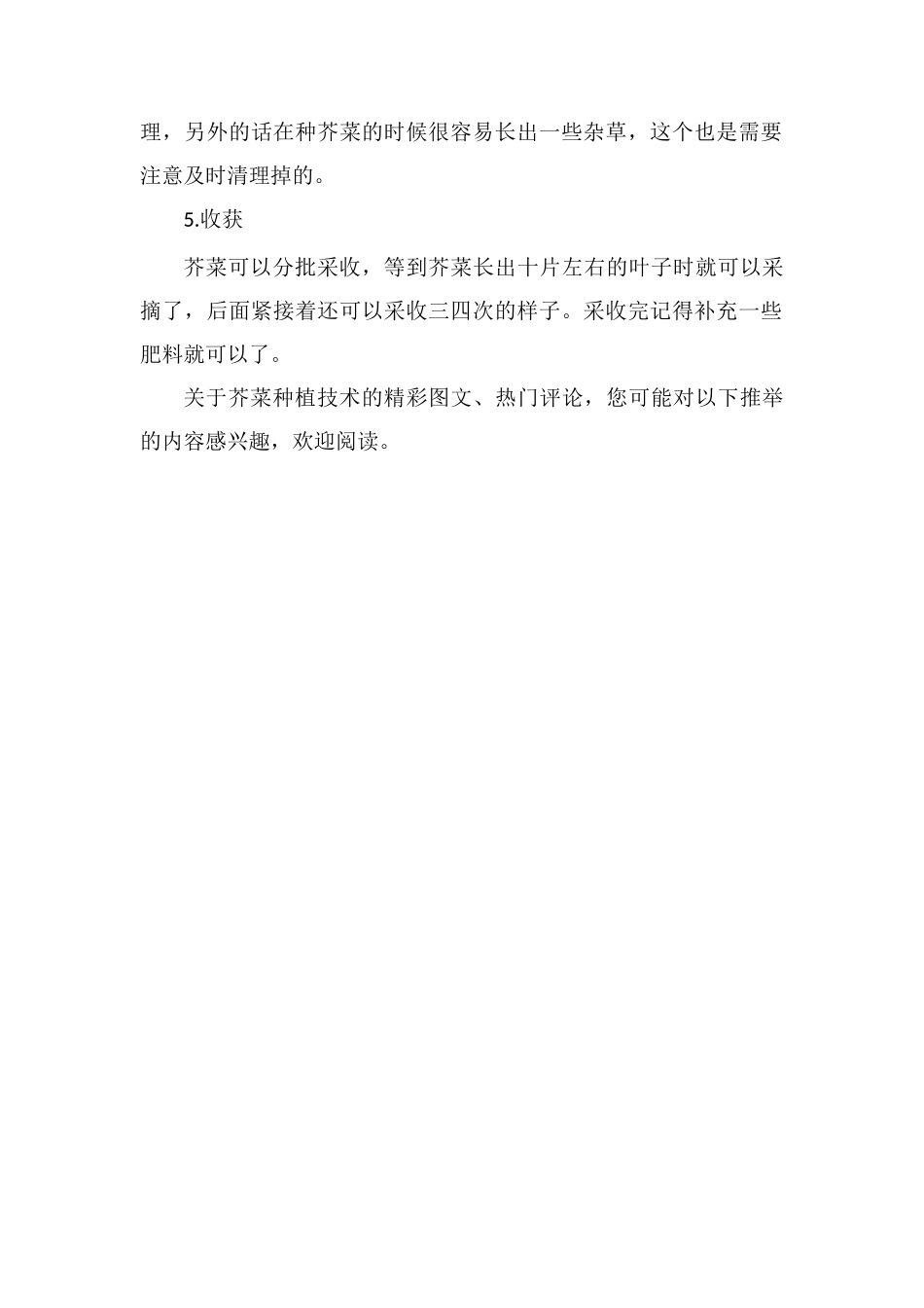 芥菜想要种植好-这些要点需掌握!_第2页