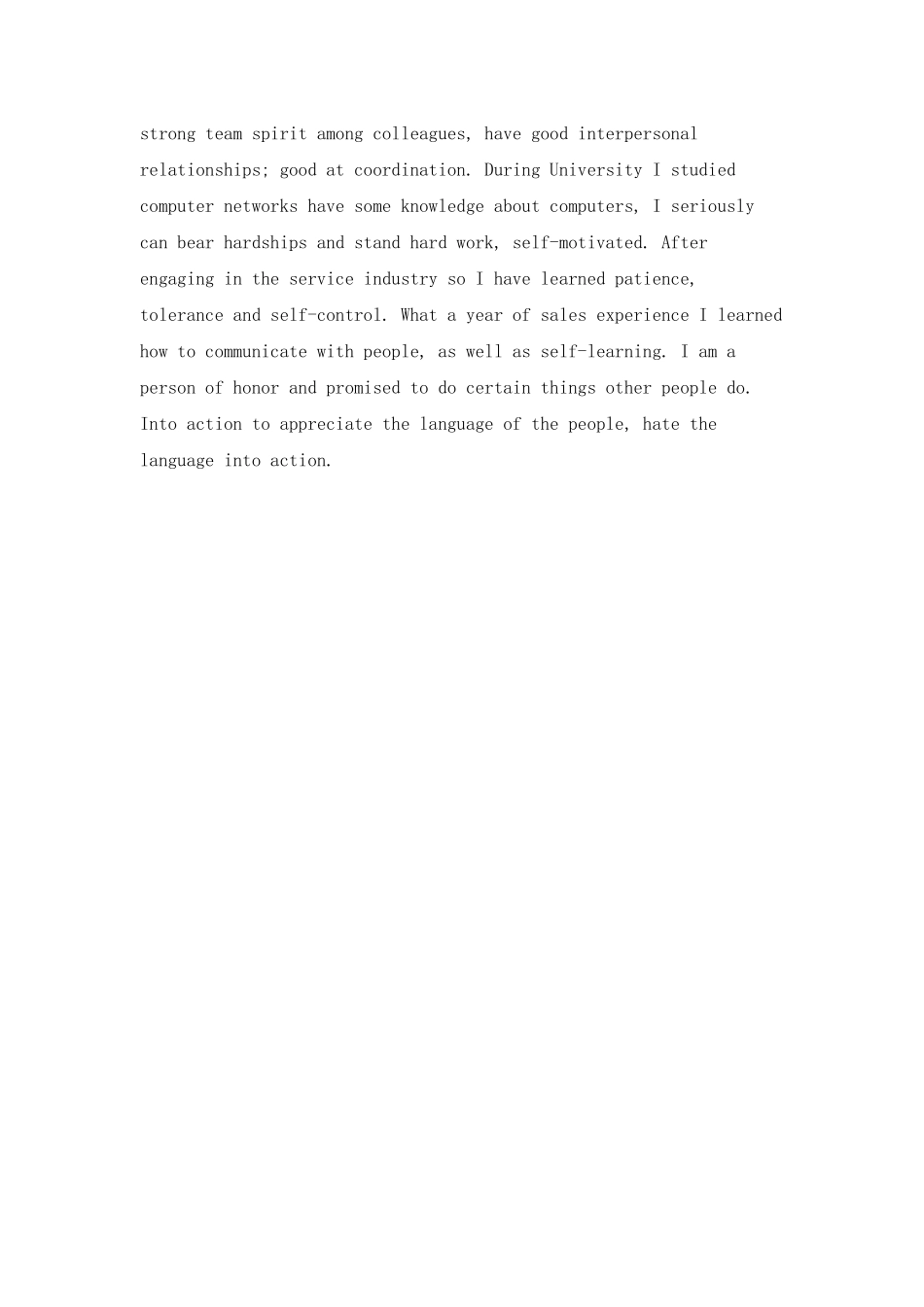 英文-简历-的三大重点_第2页