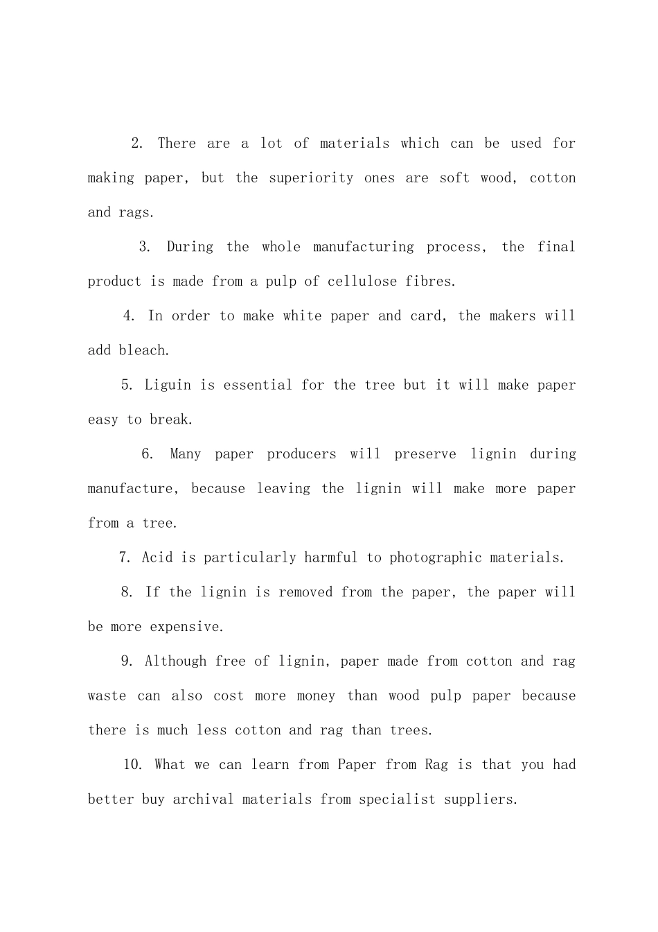 英语六级阅读考试题样题解析_第2页