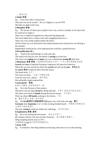 英语写作复习笔记