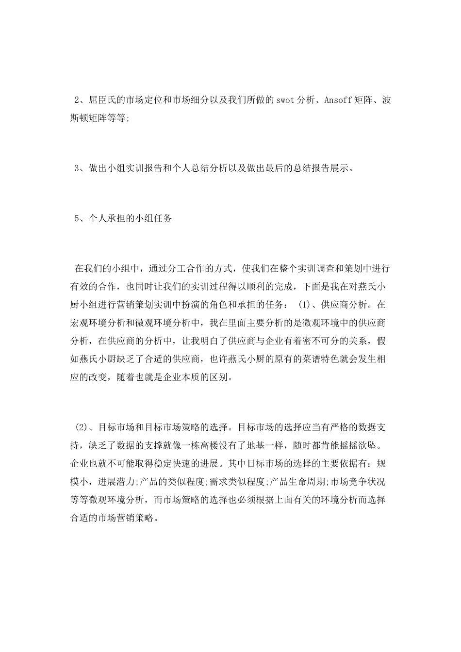 营销策划个人总结2025_第2页