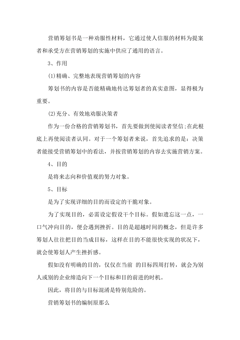 营销策划书的格式_第3页