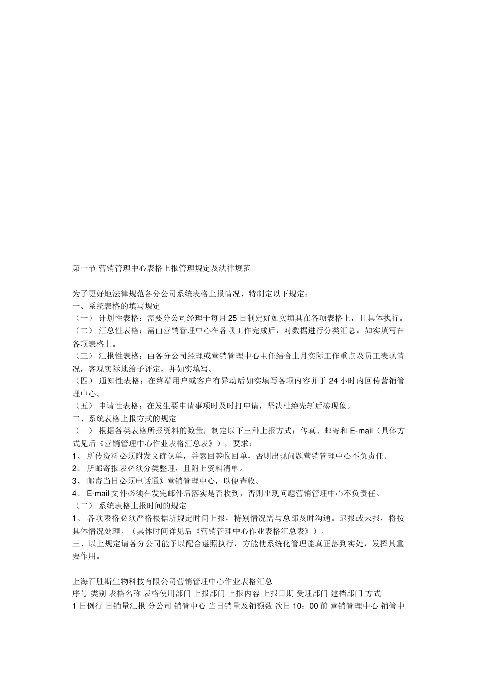 营销管理中心制度汇编 _第3页