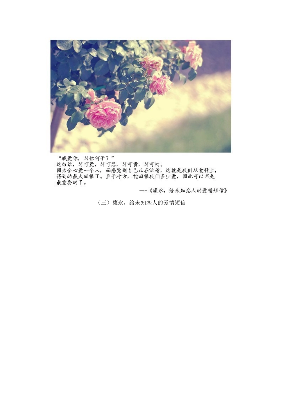 蔡康永―给未知恋人的爱情短信_第3页