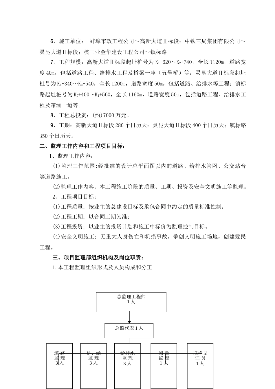 行政中心区道路工程监理规划_第3页
