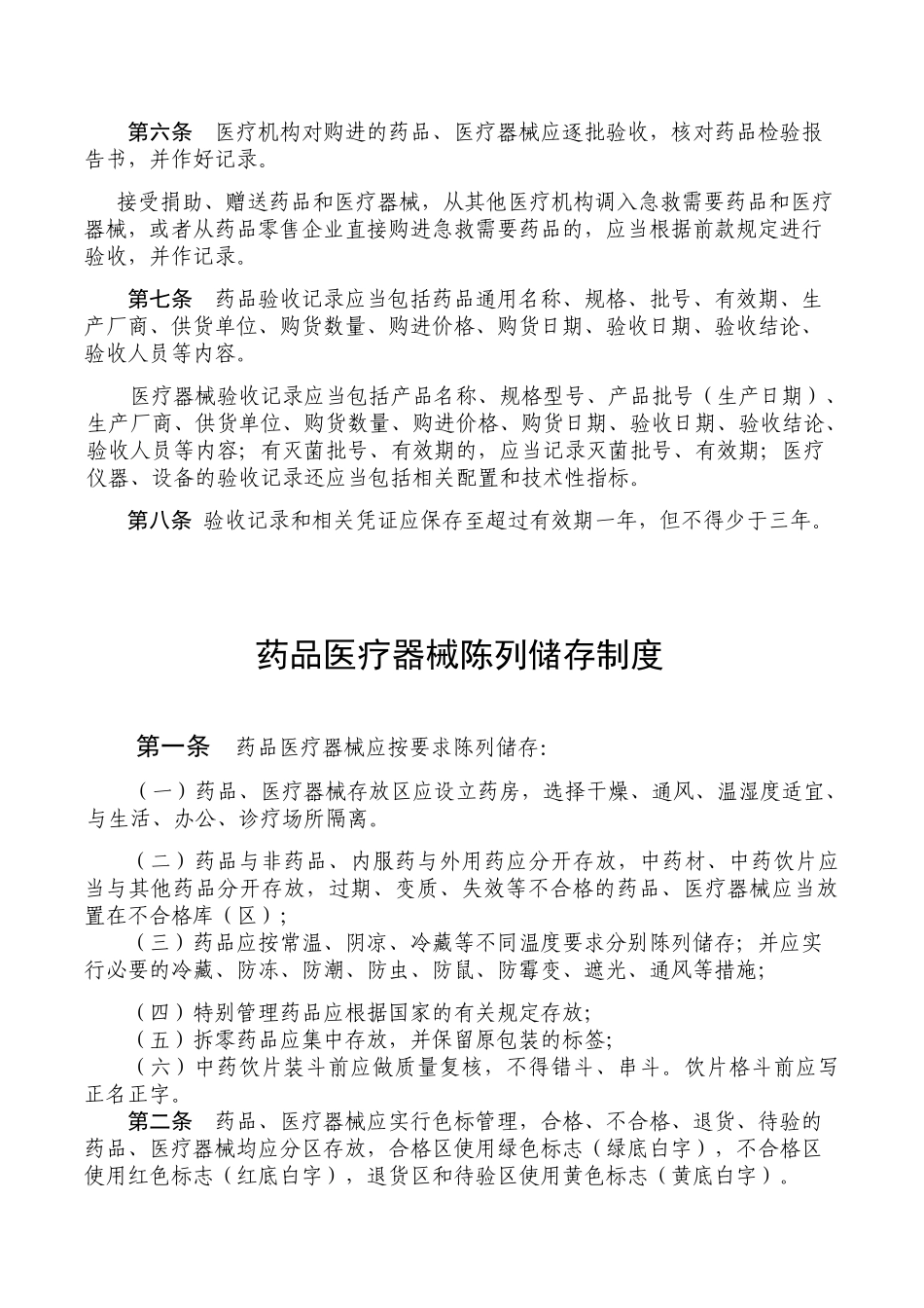 规范药房管理制度 _第3页