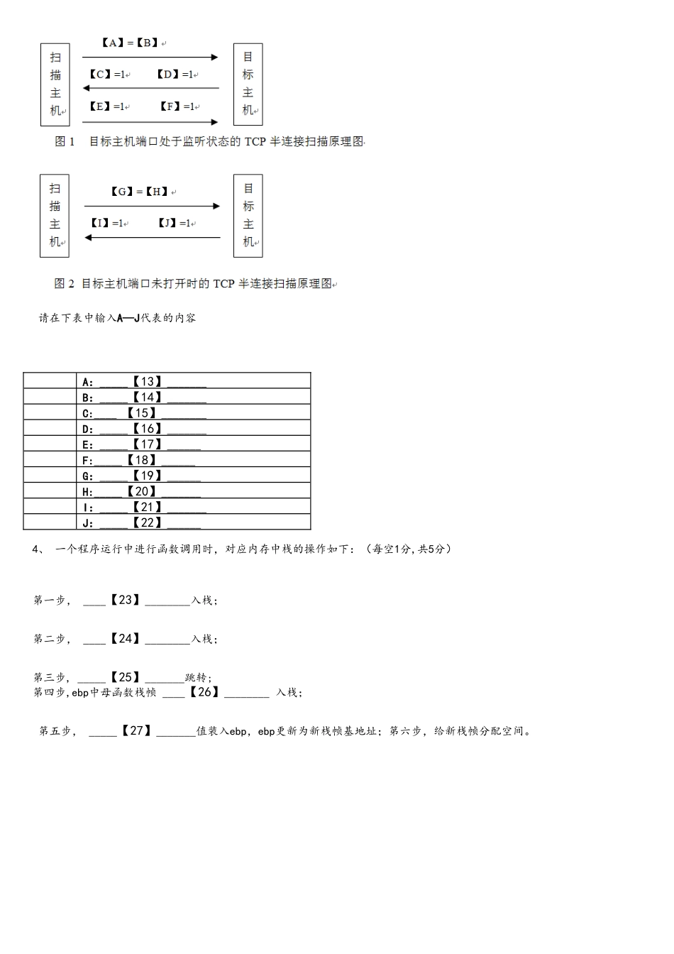 计算机三级信息安全技术综合题试题库完整_第2页