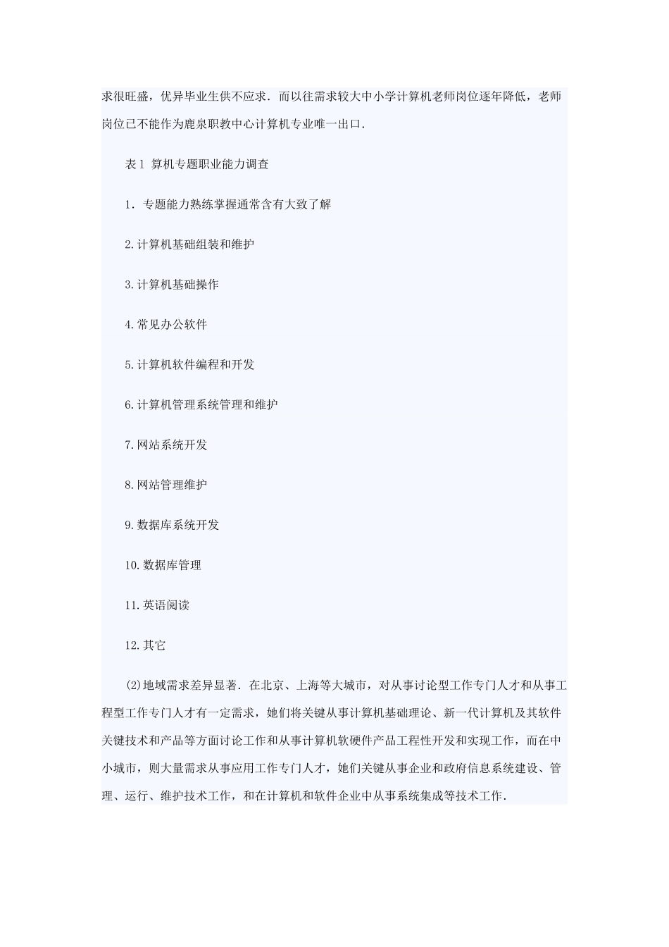 计算机专业调查研究报告仵彦春_第3页