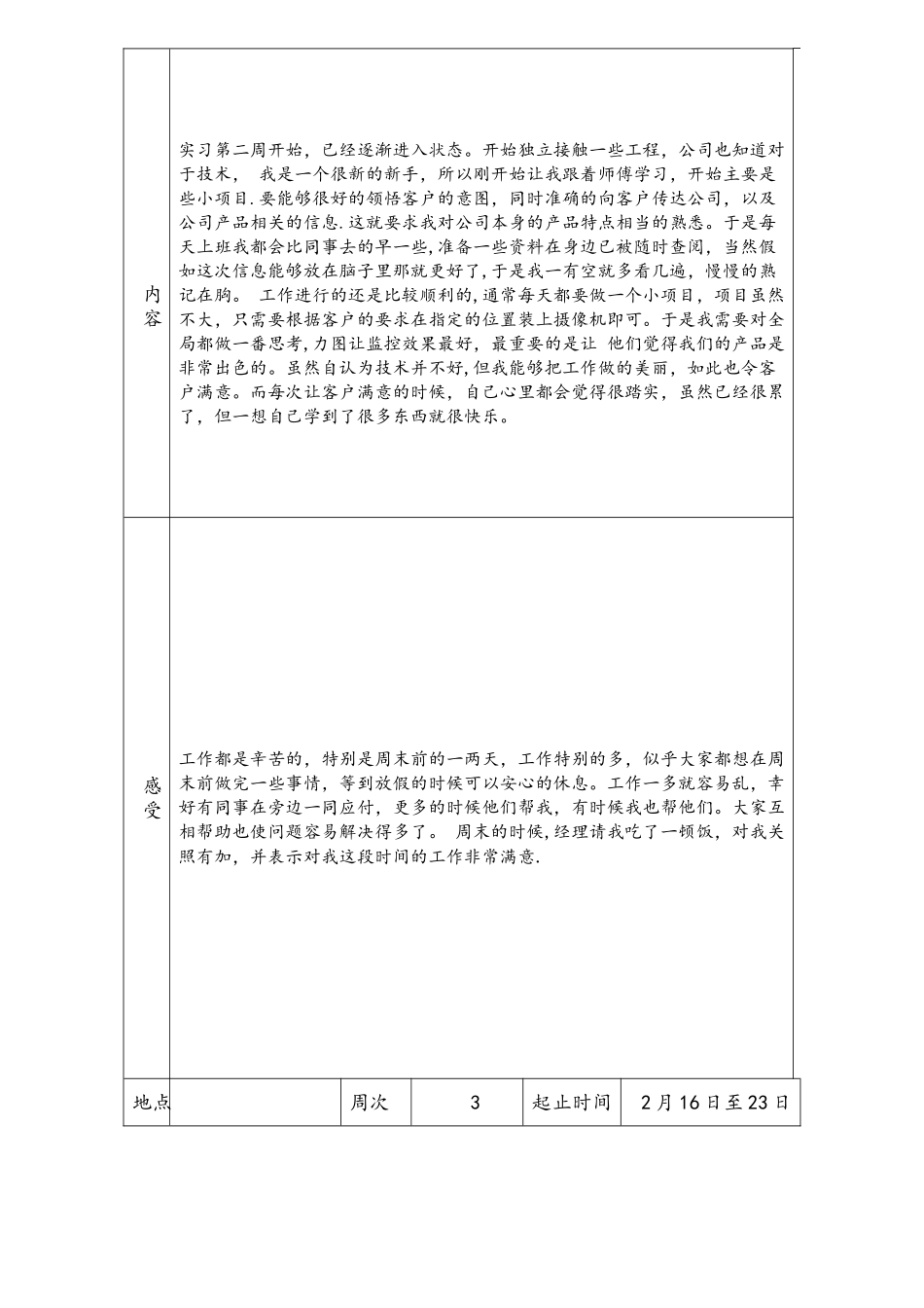 计算机专业顶岗实习周记_第3页