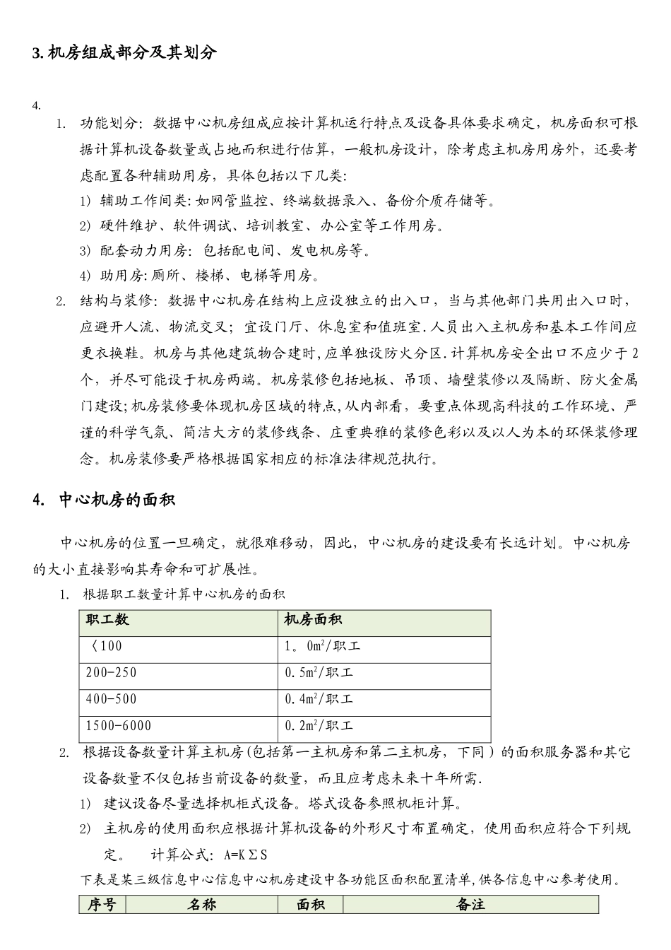 计算机信息中心机房建设标准_第3页