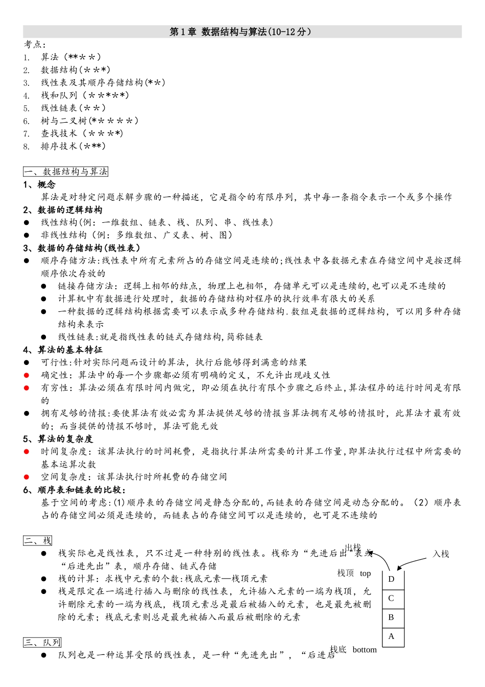 计算机国二office公共基础知识_第1页