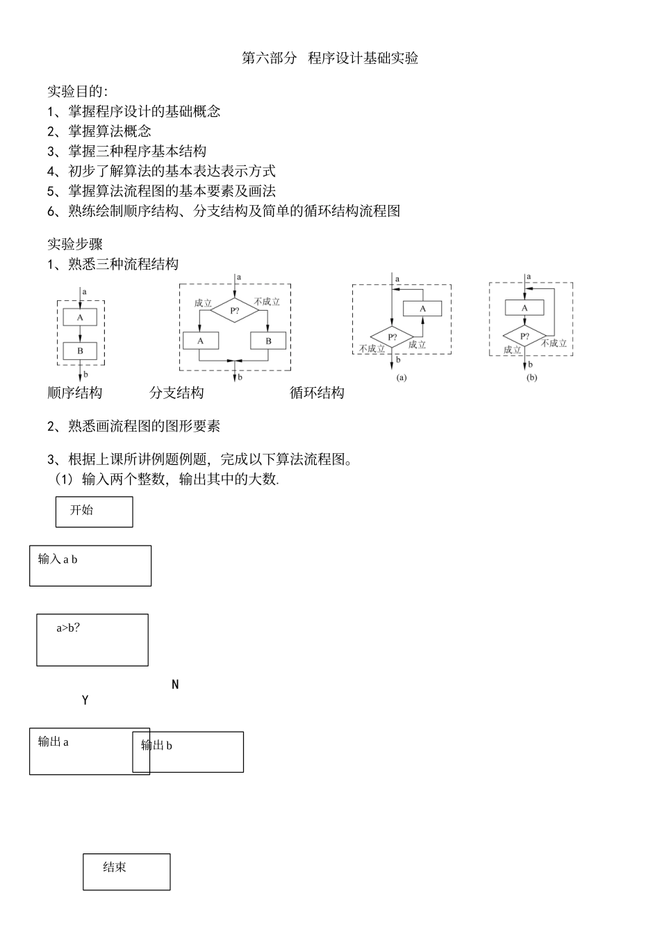 计算机导论实验题目_第3页