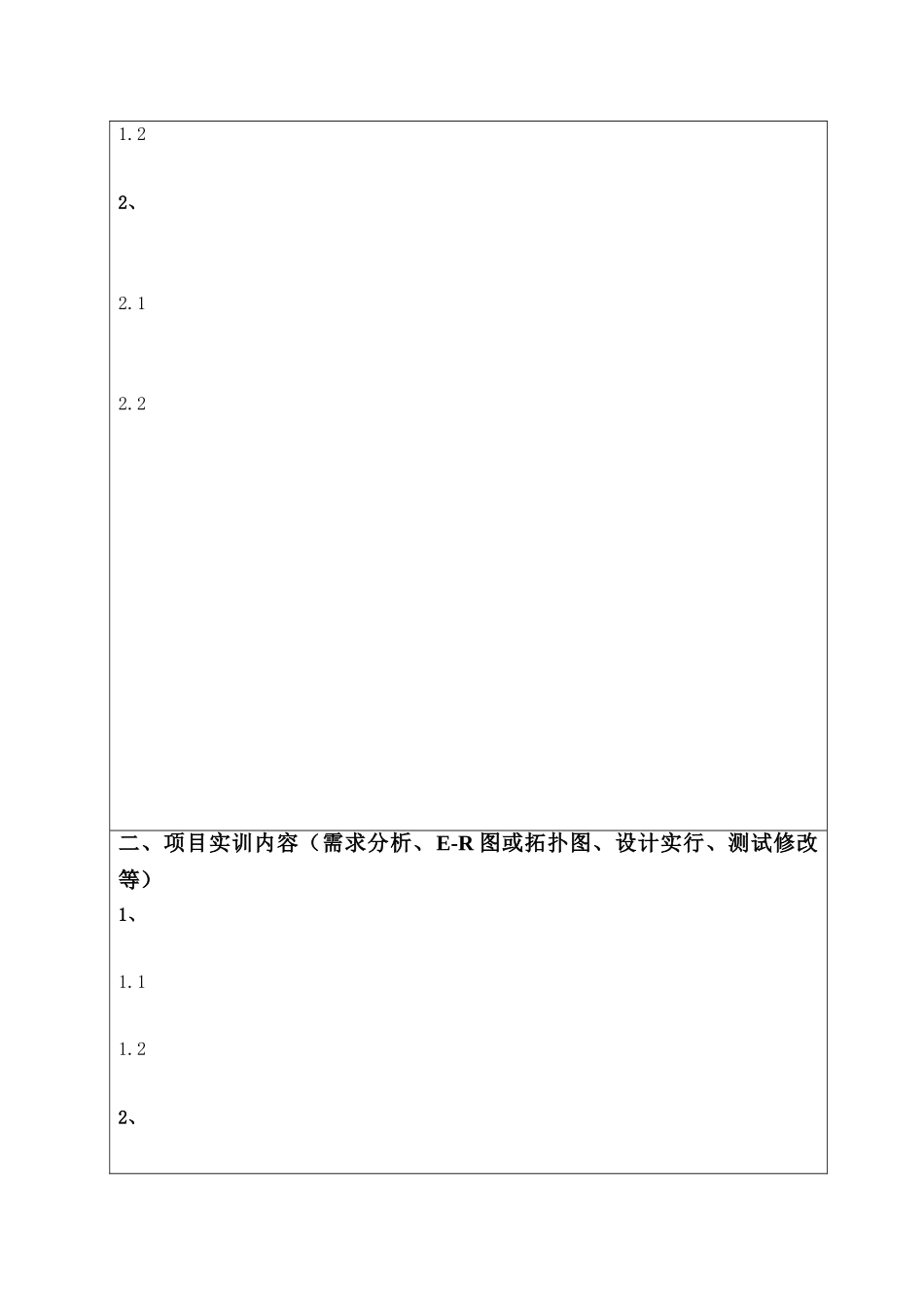 计算机科学与技术项目实训报告模板_第3页