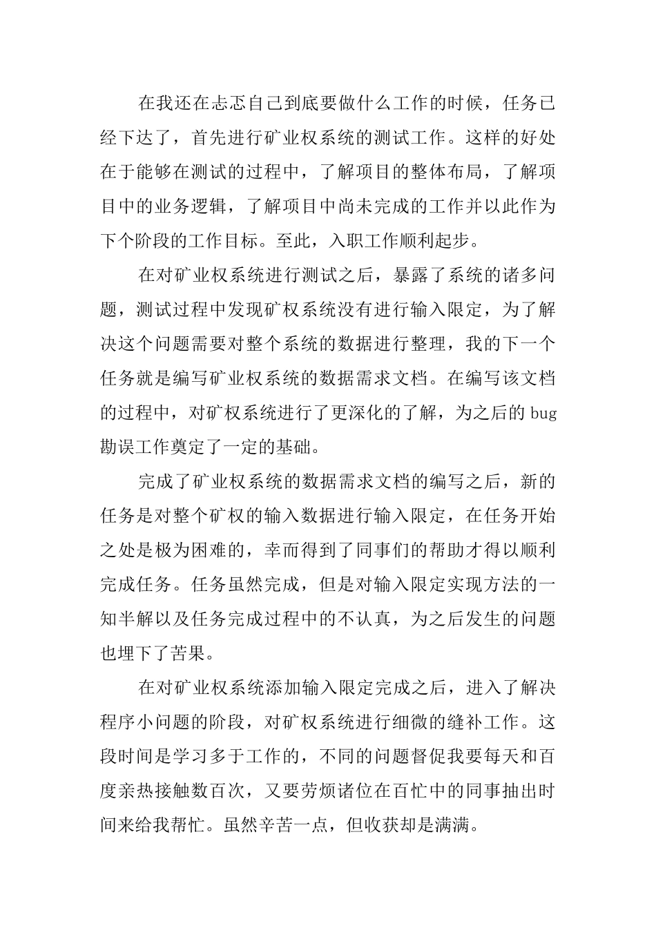 试用期工作总结-软件_第2页