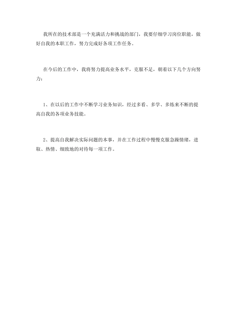 试用期工作总结范文(十五)_第2页