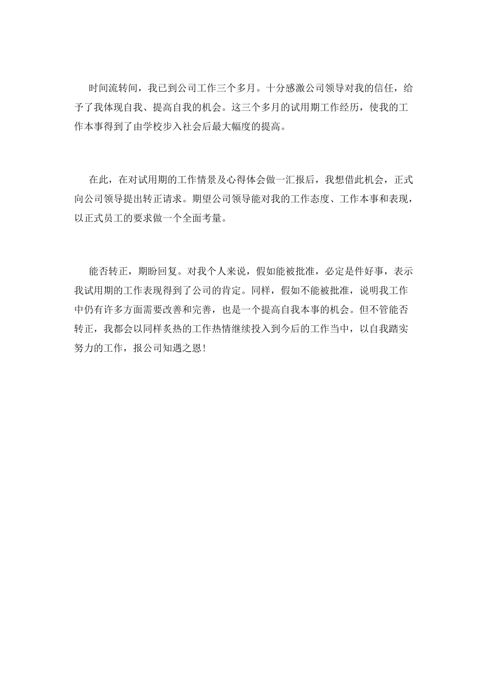 试用期工作总结范文(十一)_第3页