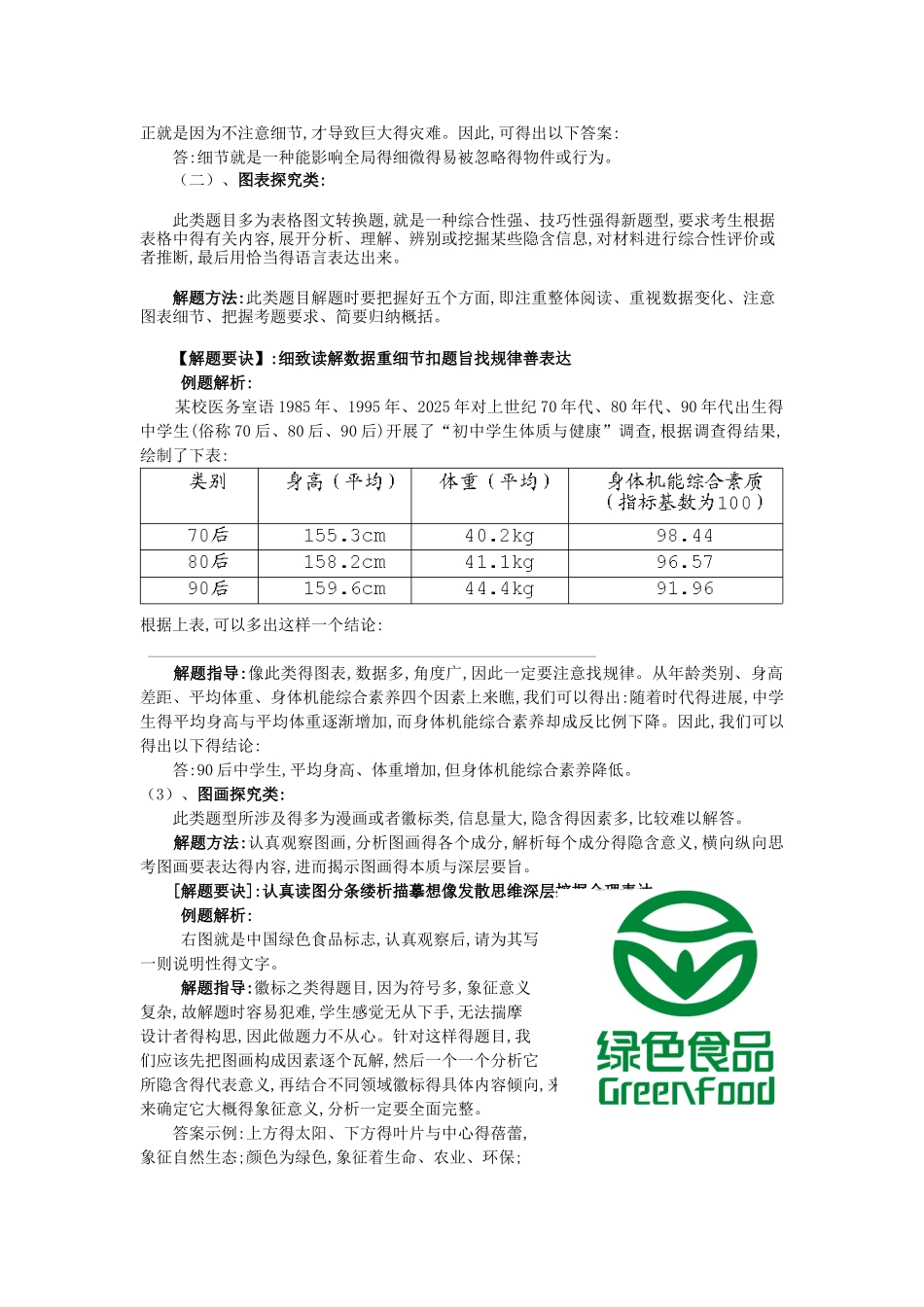 语文综合性学习常见题型_第2页