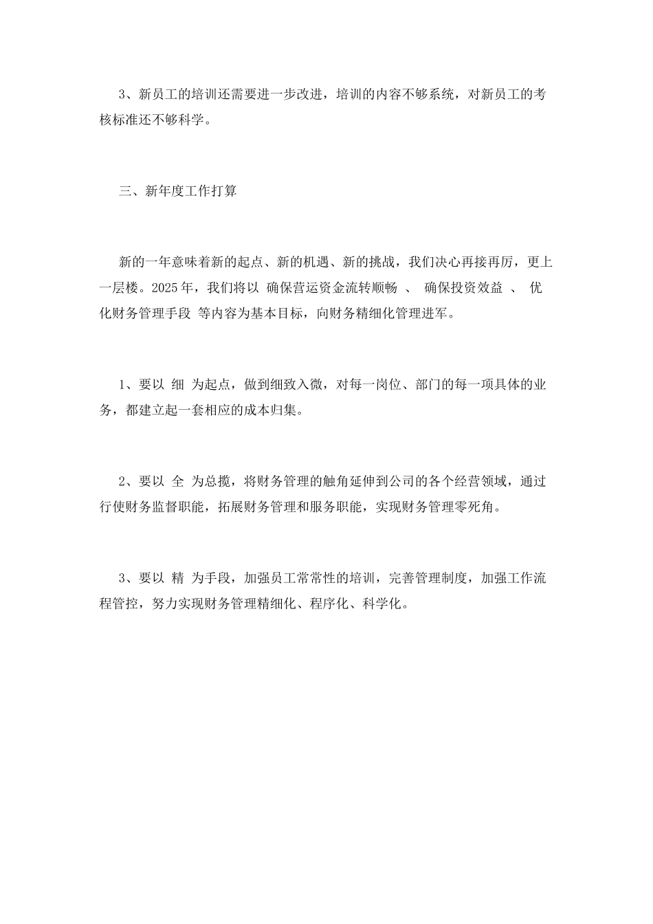 财务2025个人年度工作总结范文(二)_第3页
