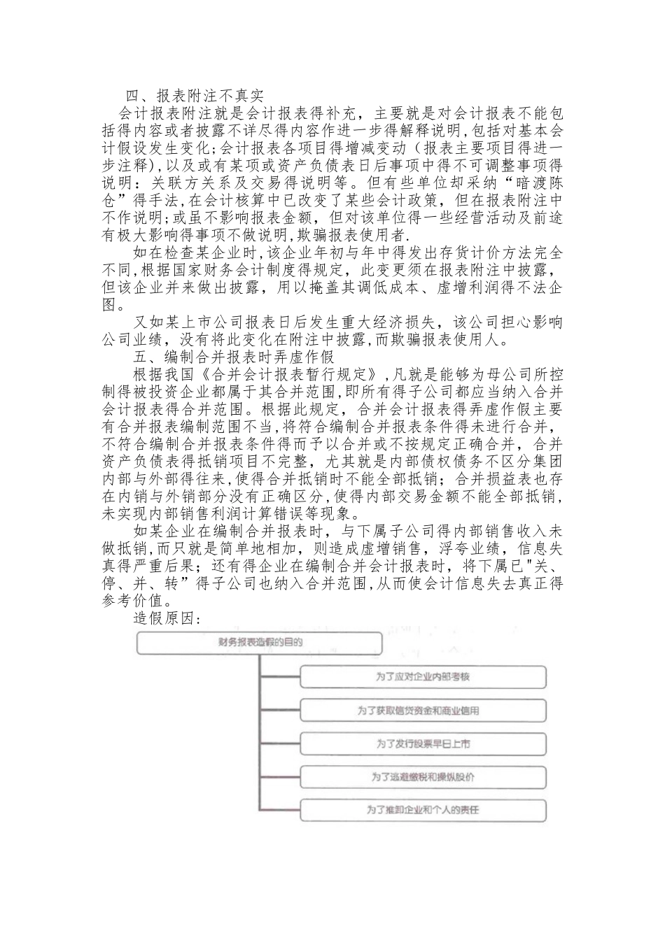 财务报表作假形式及案例_第2页
