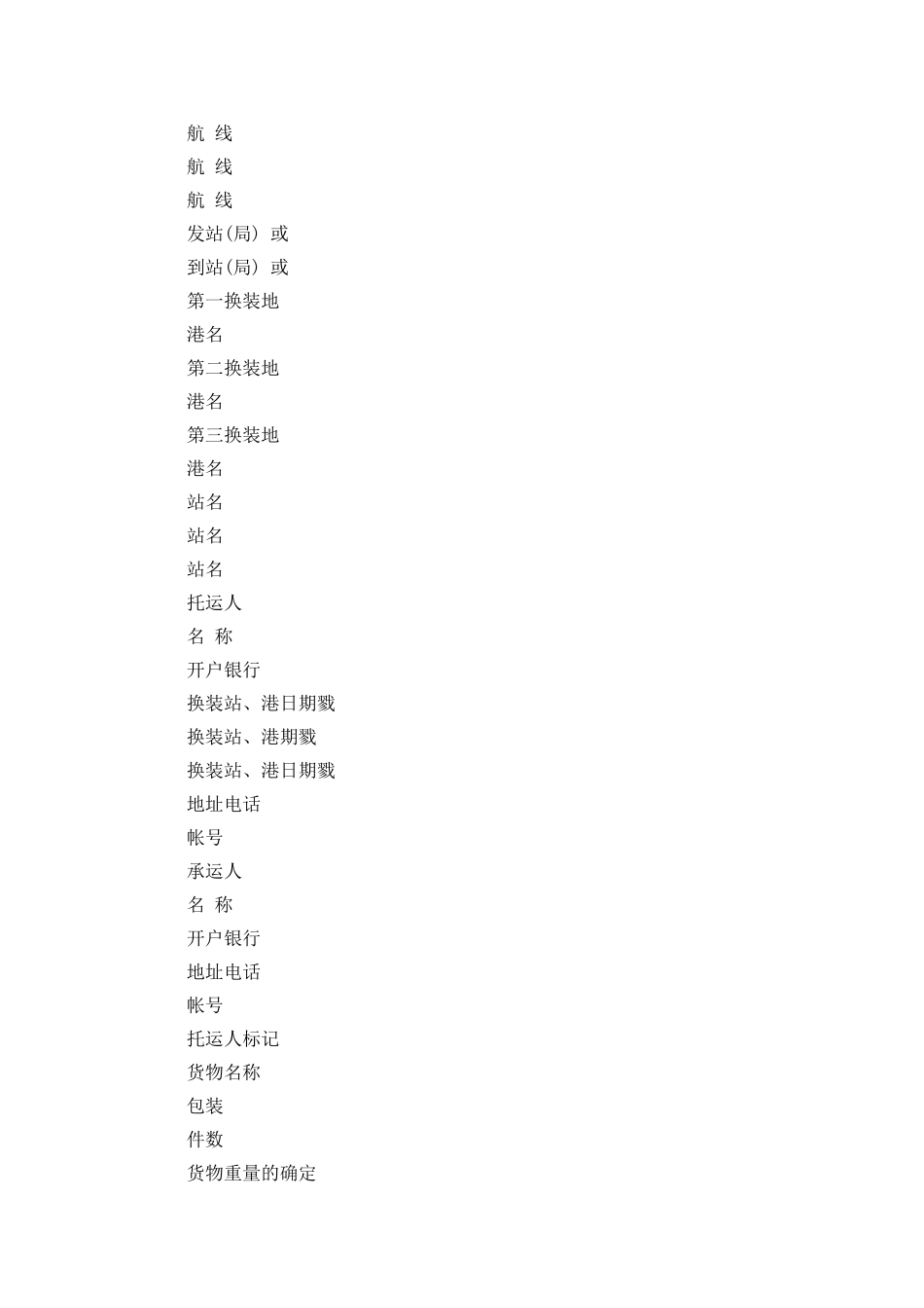 货物运输合同范文集合9篇_第2页