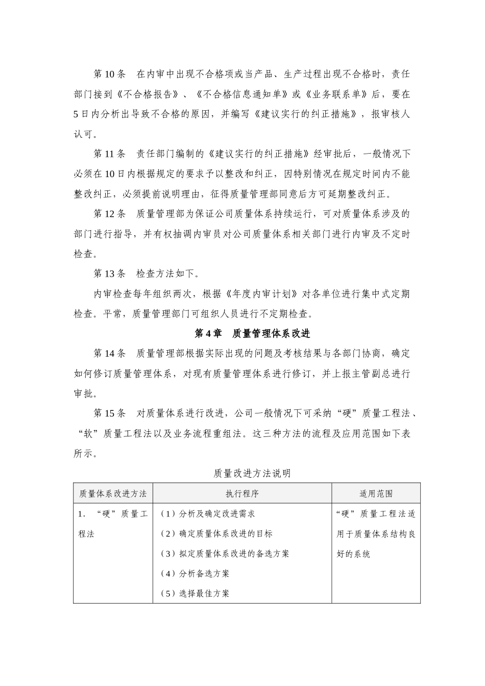 质量体系运行制度 _第2页