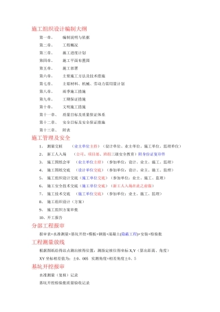 资料员笔记-桥梁通用资料