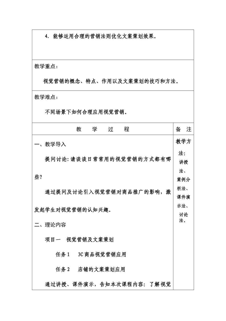 跨境电商美工完整版电子教案-整套教案_第2页