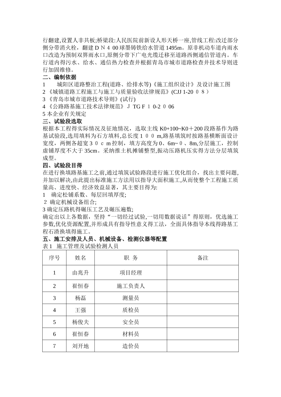 路基换填石渣试验段施工方案_第2页