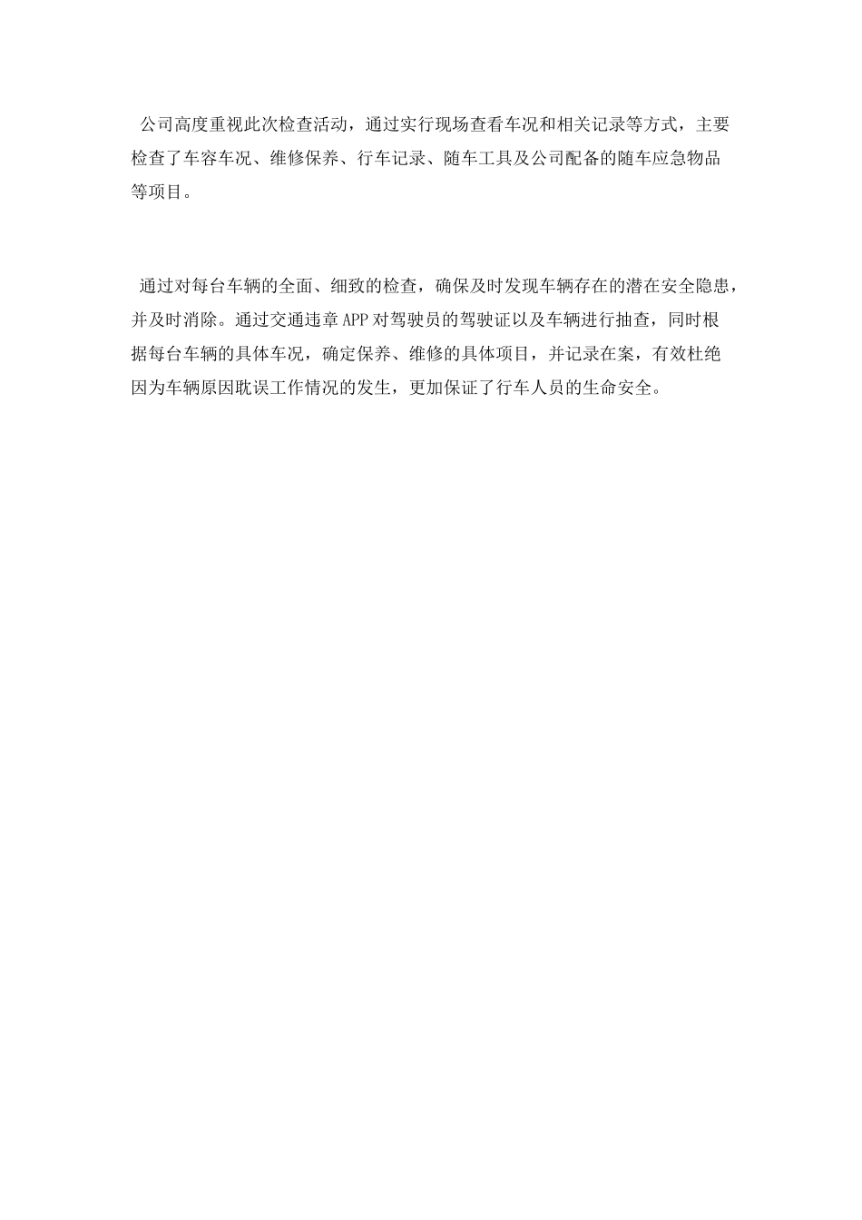 车辆安全检查工作简报_第3页
