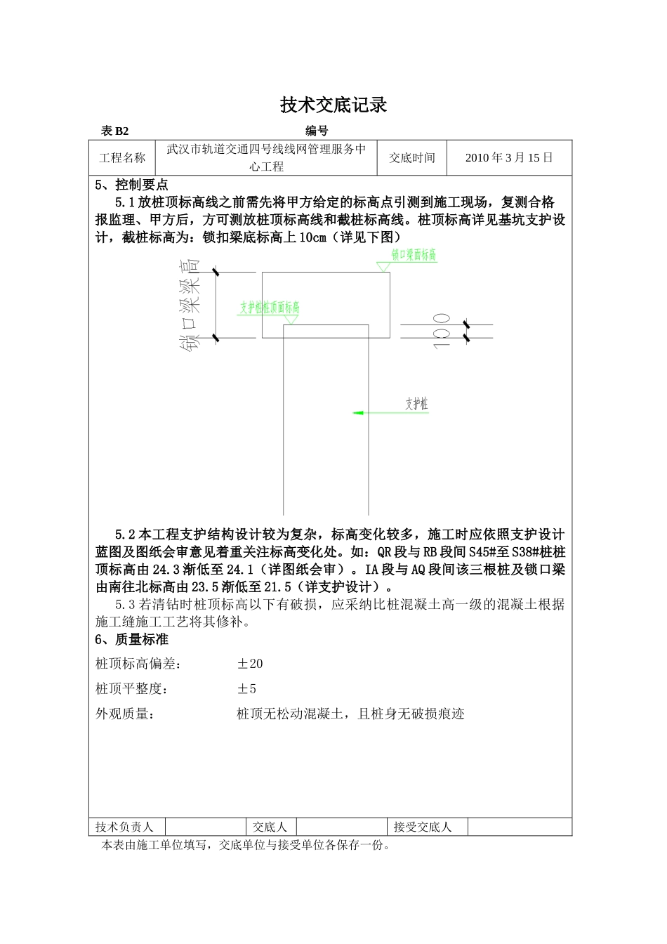 轨道交通工程支护桩截破桩工程技术交底_第2页