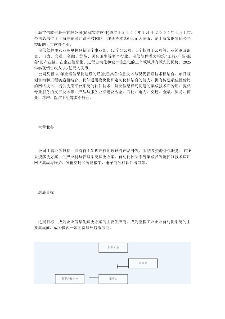 软件上市公司组织结构10多个案例分析_第1页