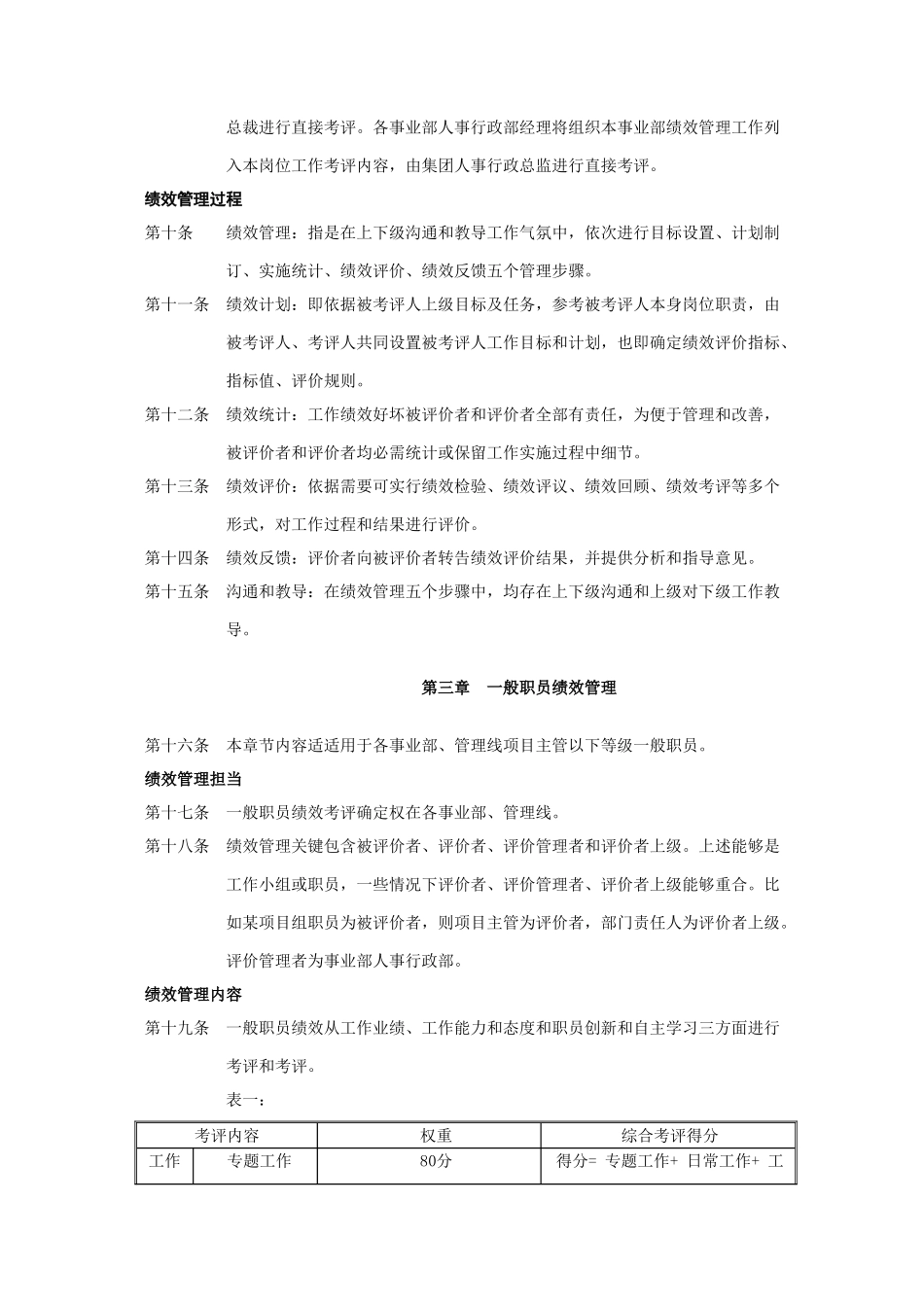 软件公司绩效管理新规制度_第2页