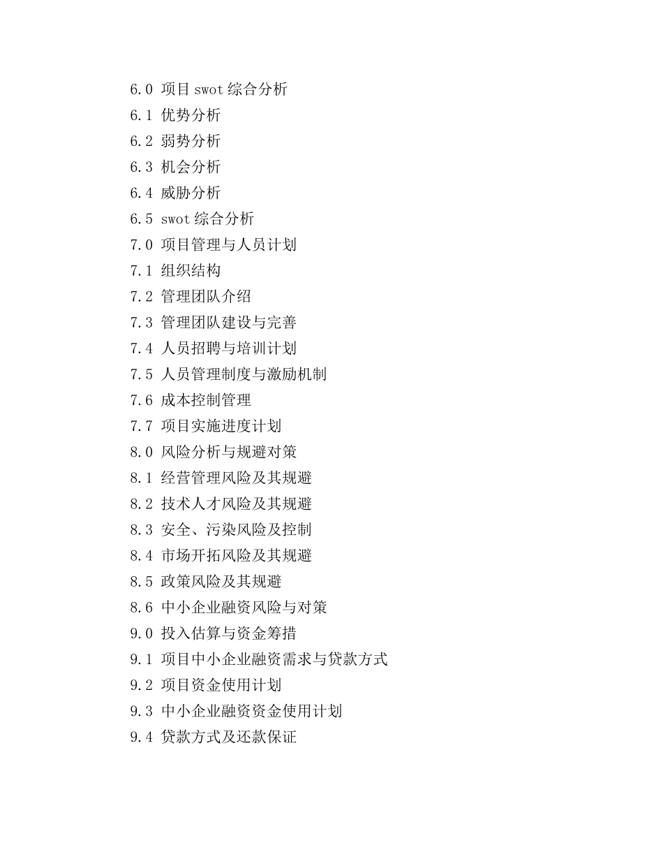 软件商业运营项目工作计划书_第3页