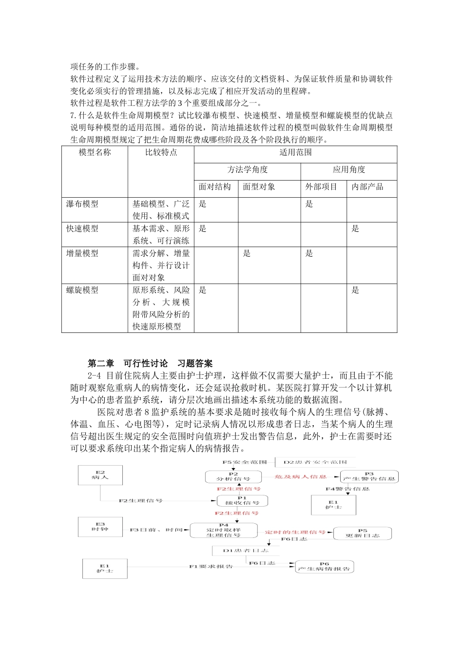 软件工程导论第版的关于课后习题答案_第3页