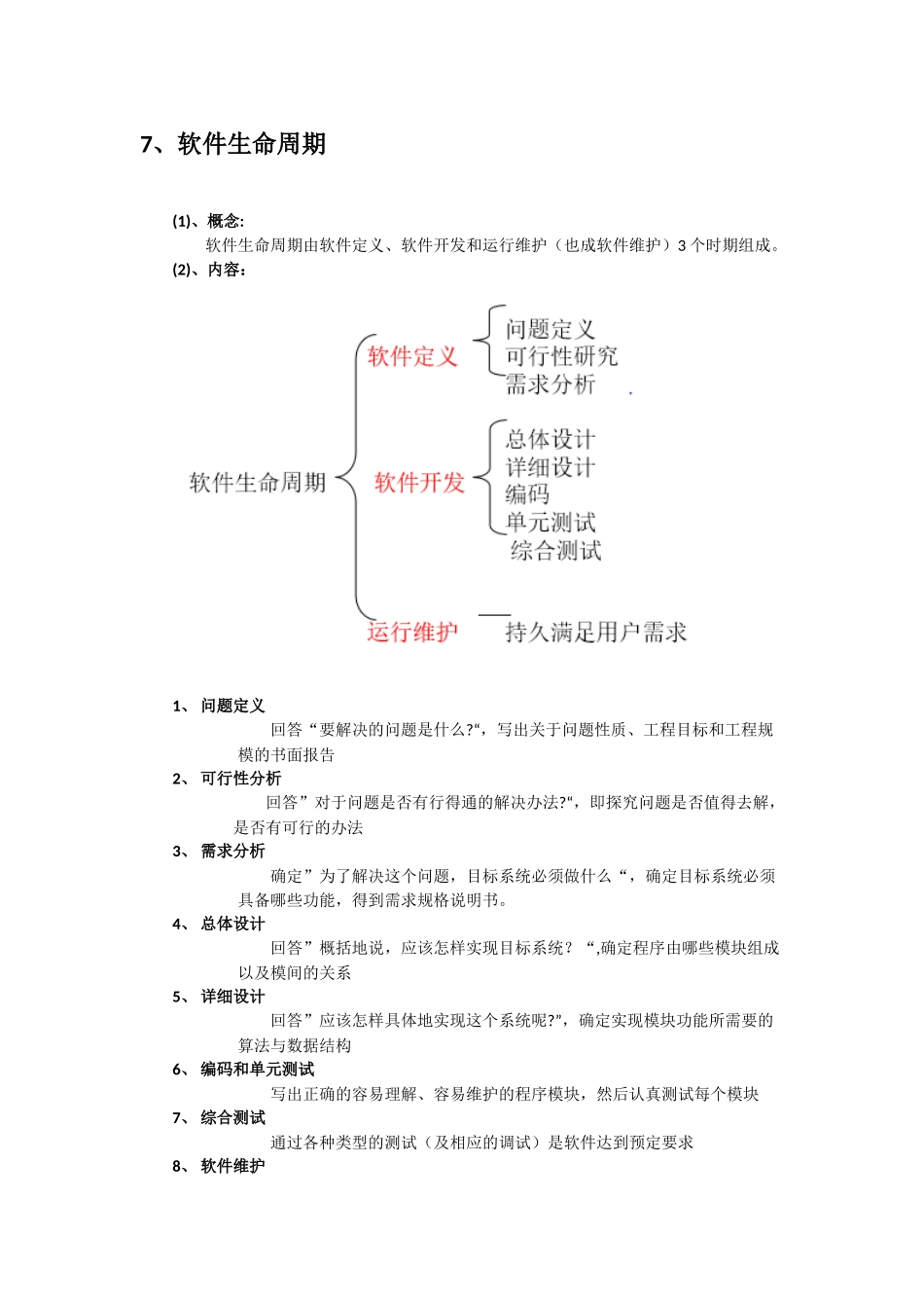 软件工程期末复习要点归纳总结_第3页